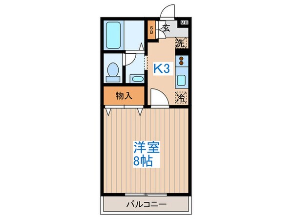 フォルトゥーナの物件間取画像